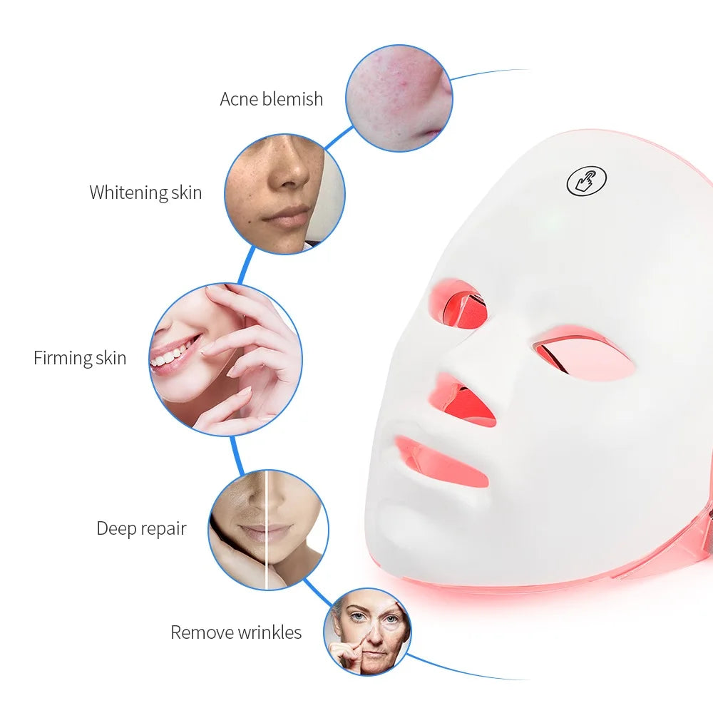 Facial LED Mask 7 Colors