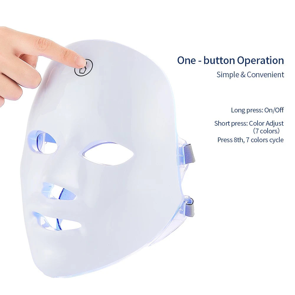 Facial LED Mask 7 Colors